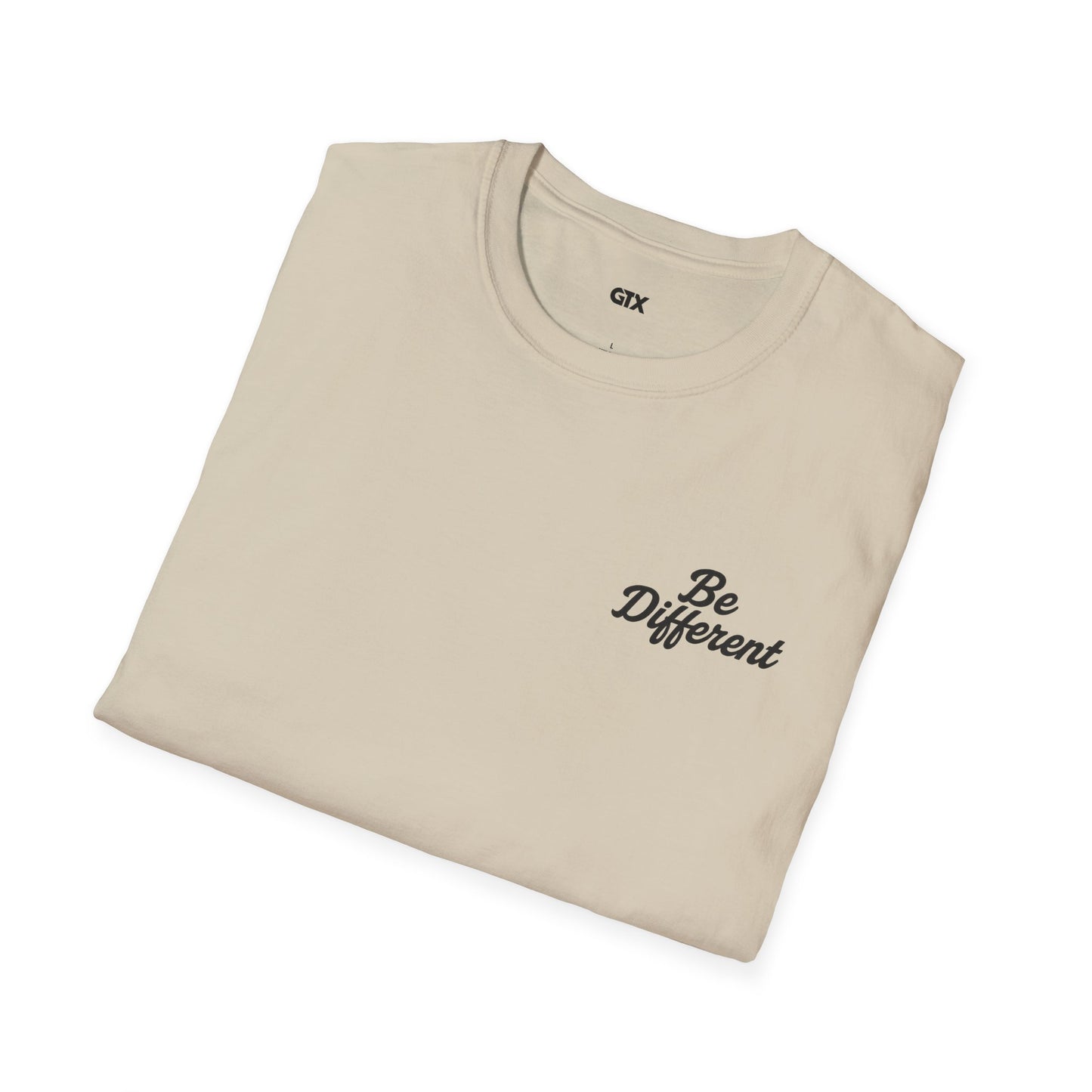 Inspirational Unisex Softstyle T-Shirt | 'Be Different' Design
