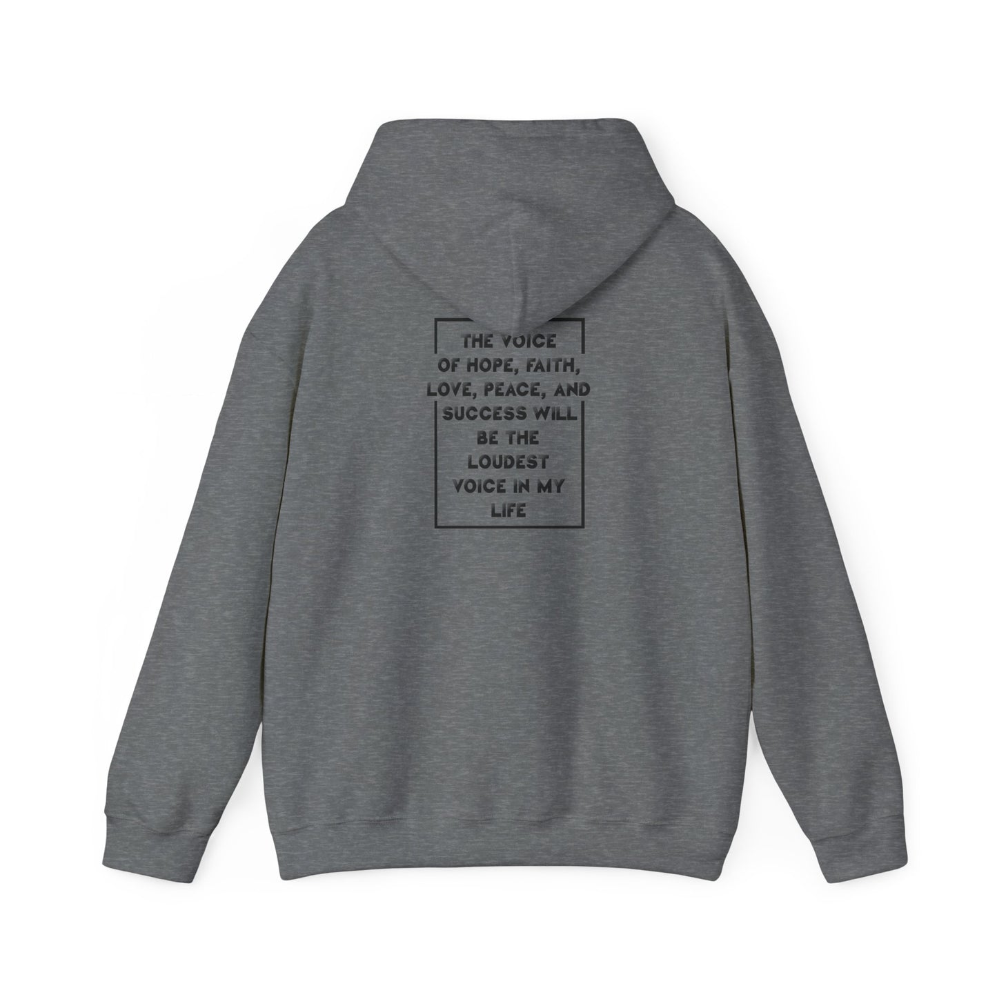 Inspirational Hoodie - Speak Life Sweatshirt for Positivity and Motivation