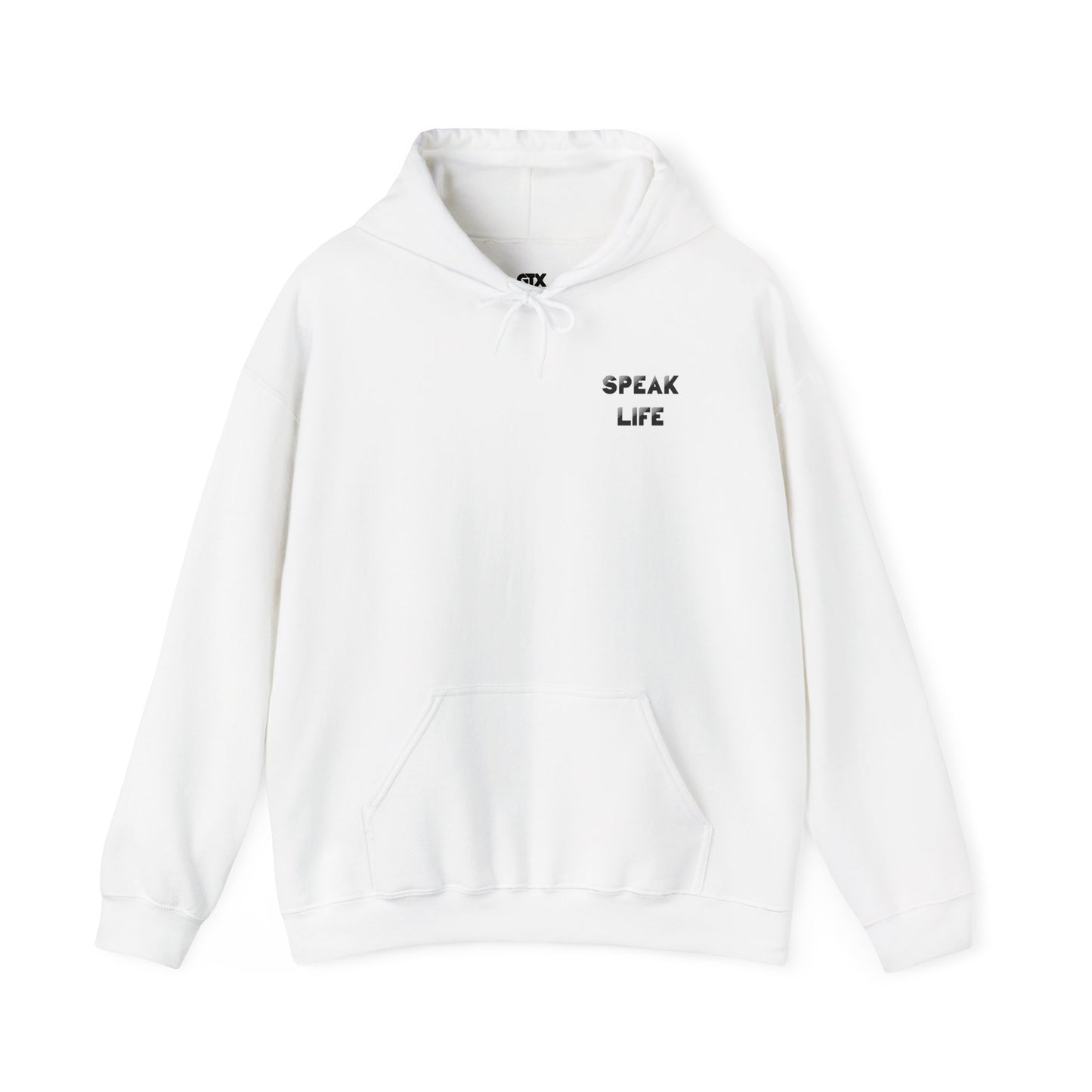 Inspirational Hoodie - Speak Life Sweatshirt for Positivity and Motivation
