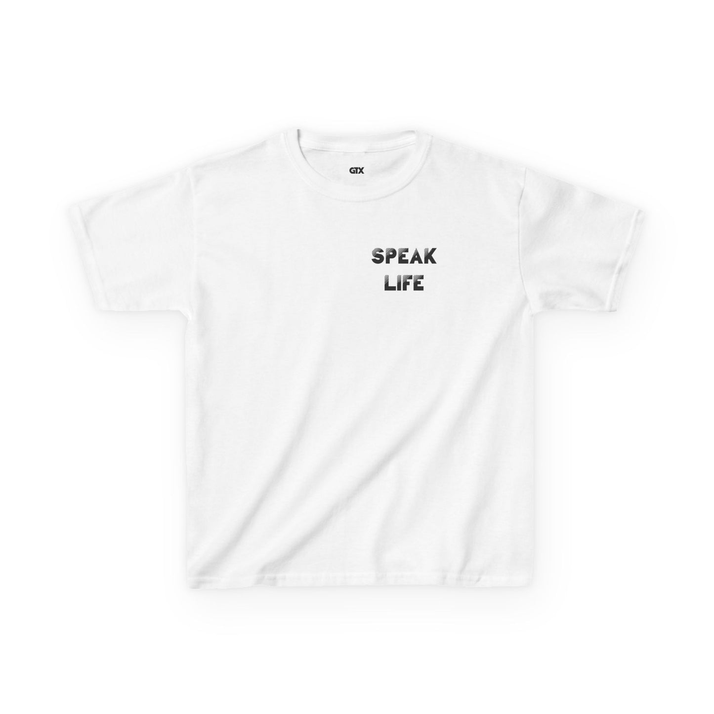 Inspirational Kids' Tee - "Speak Life"
