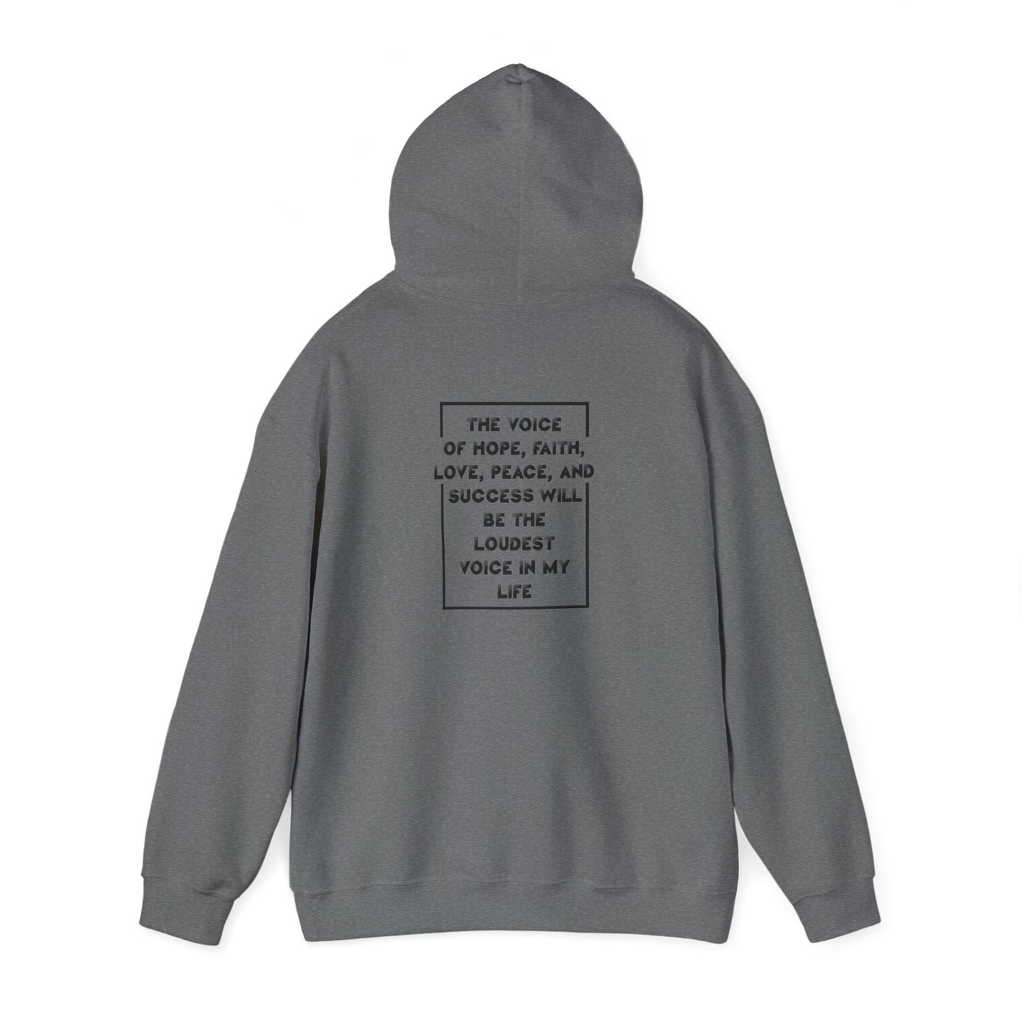 Inspirational Hoodie - Speak Life Sweatshirt for Positivity and Motivation