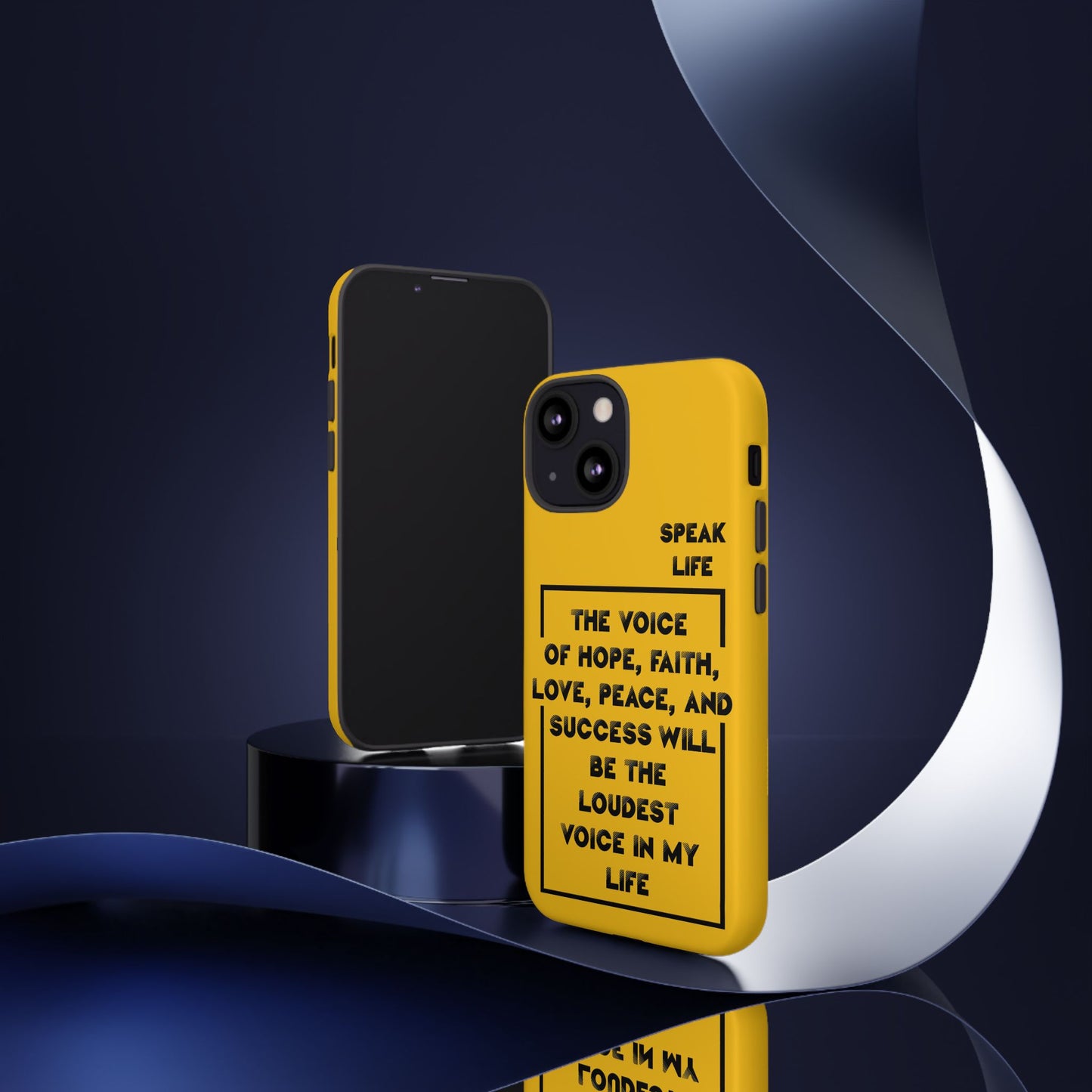 Inspiring Phone Case - "Speak Life" Quote - Hope, Faith, and Success