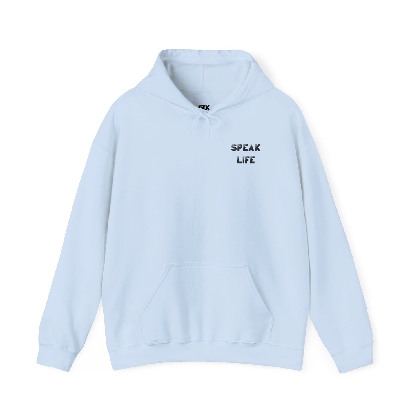 Inspirational Hoodie - Speak Life Sweatshirt for Positivity and Motivation
