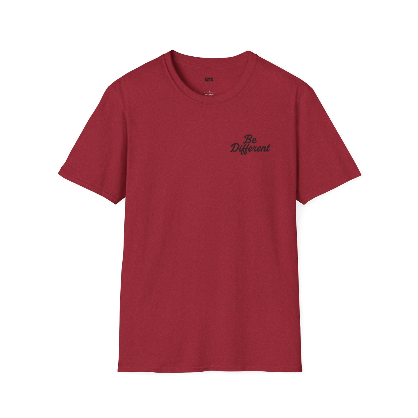Inspirational Unisex Softstyle T-Shirt | 'Be Different' Design