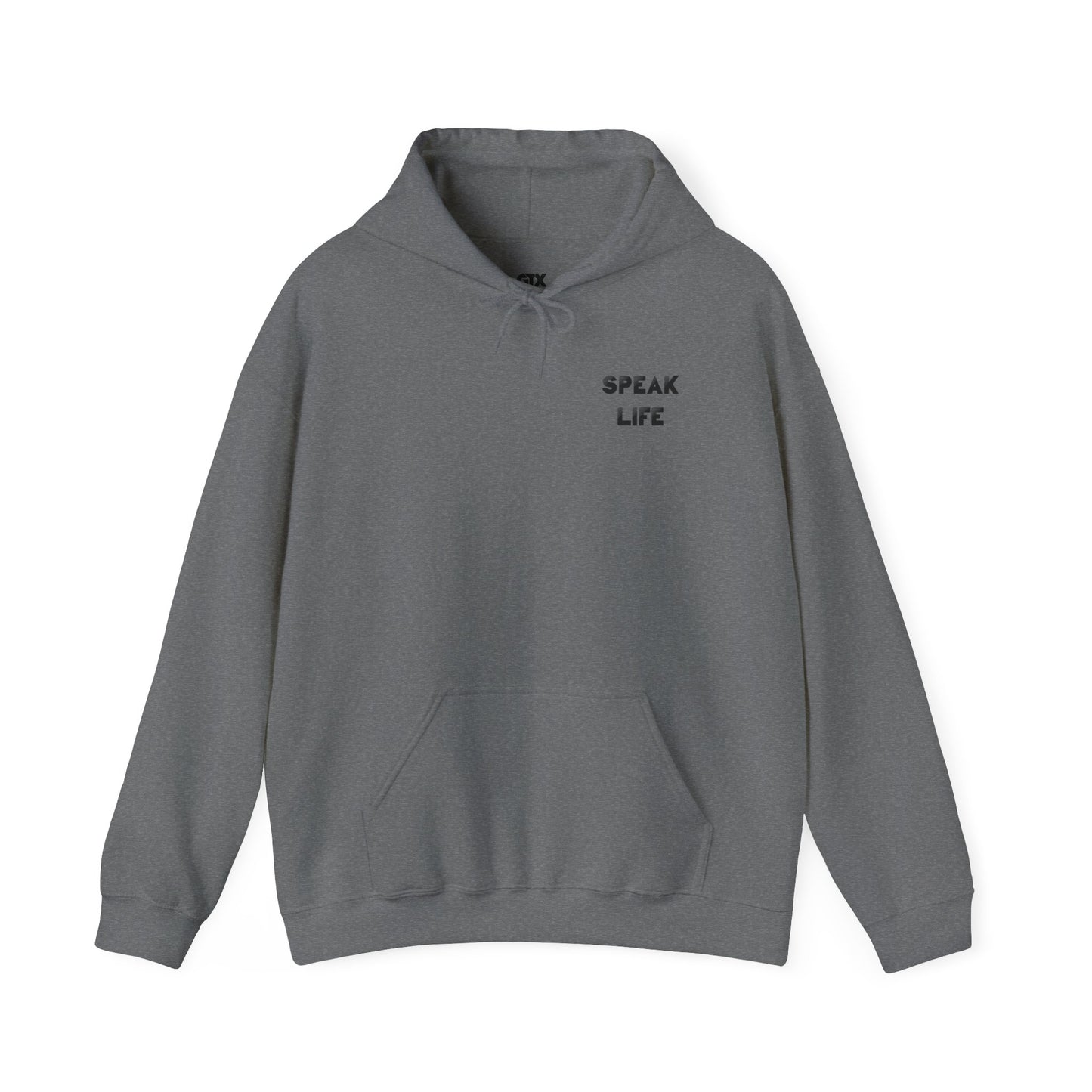 Inspirational Hoodie - Speak Life Sweatshirt for Positivity and Motivation