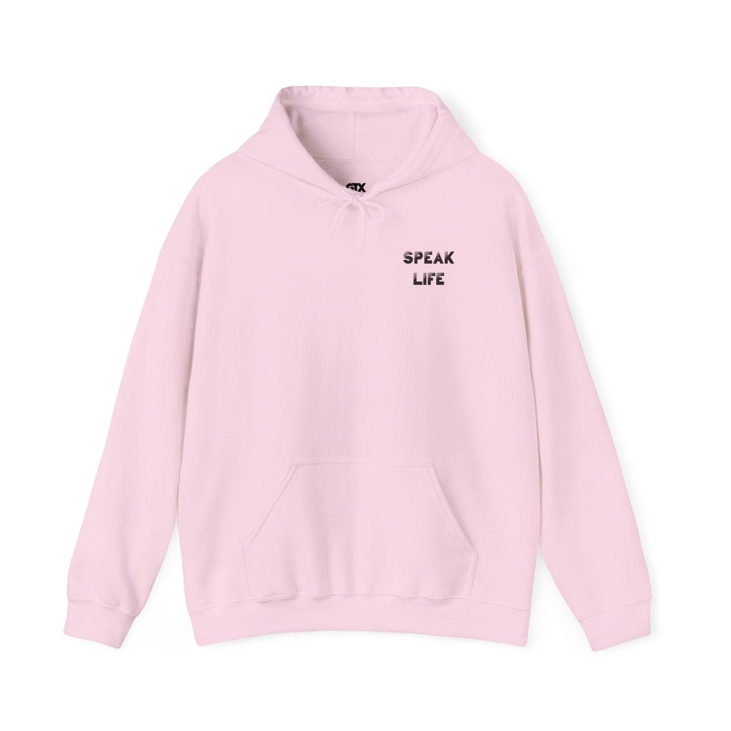 Inspirational Hoodie - Speak Life Sweatshirt for Positivity and Motivation