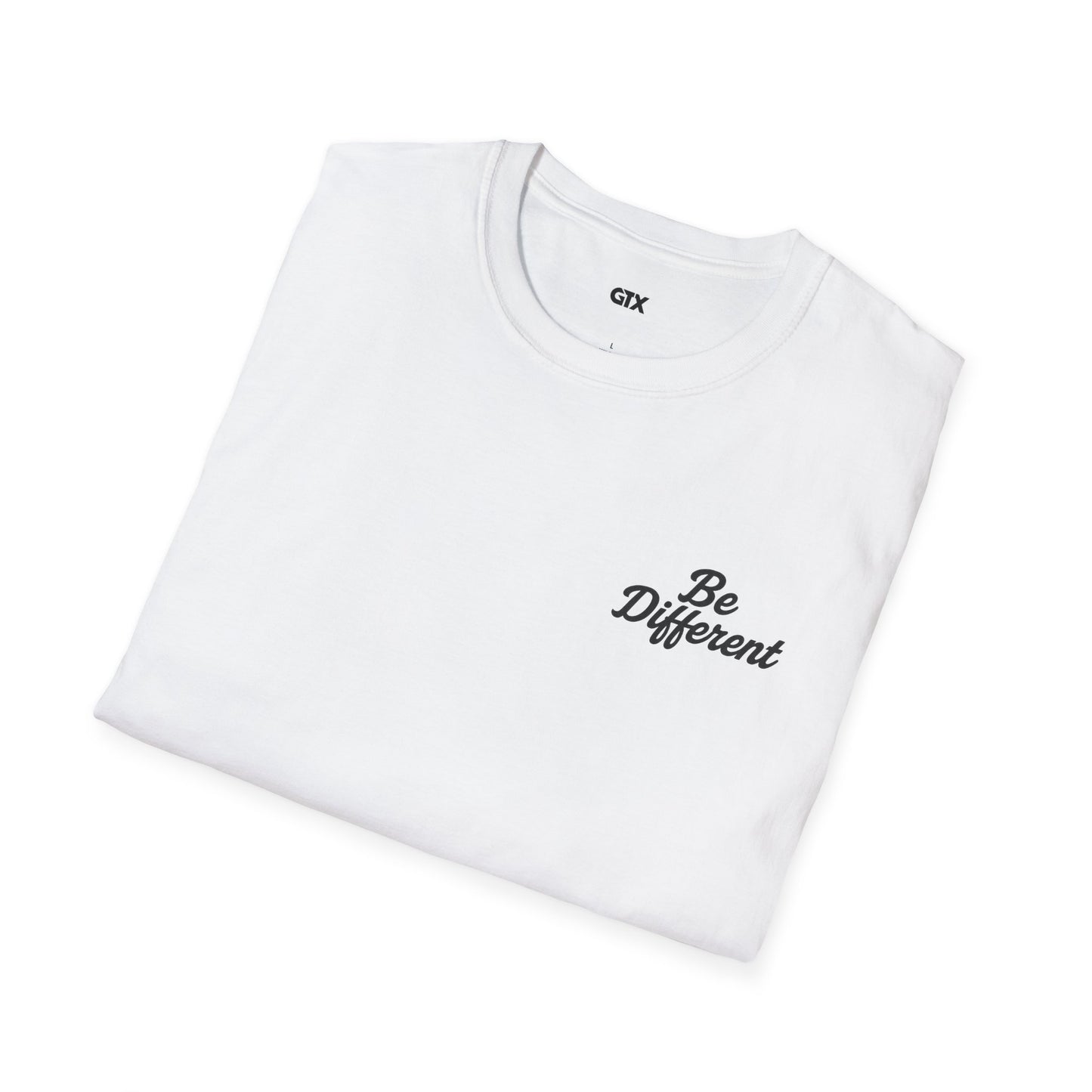 Inspirational Unisex Softstyle T-Shirt | 'Be Different' Design
