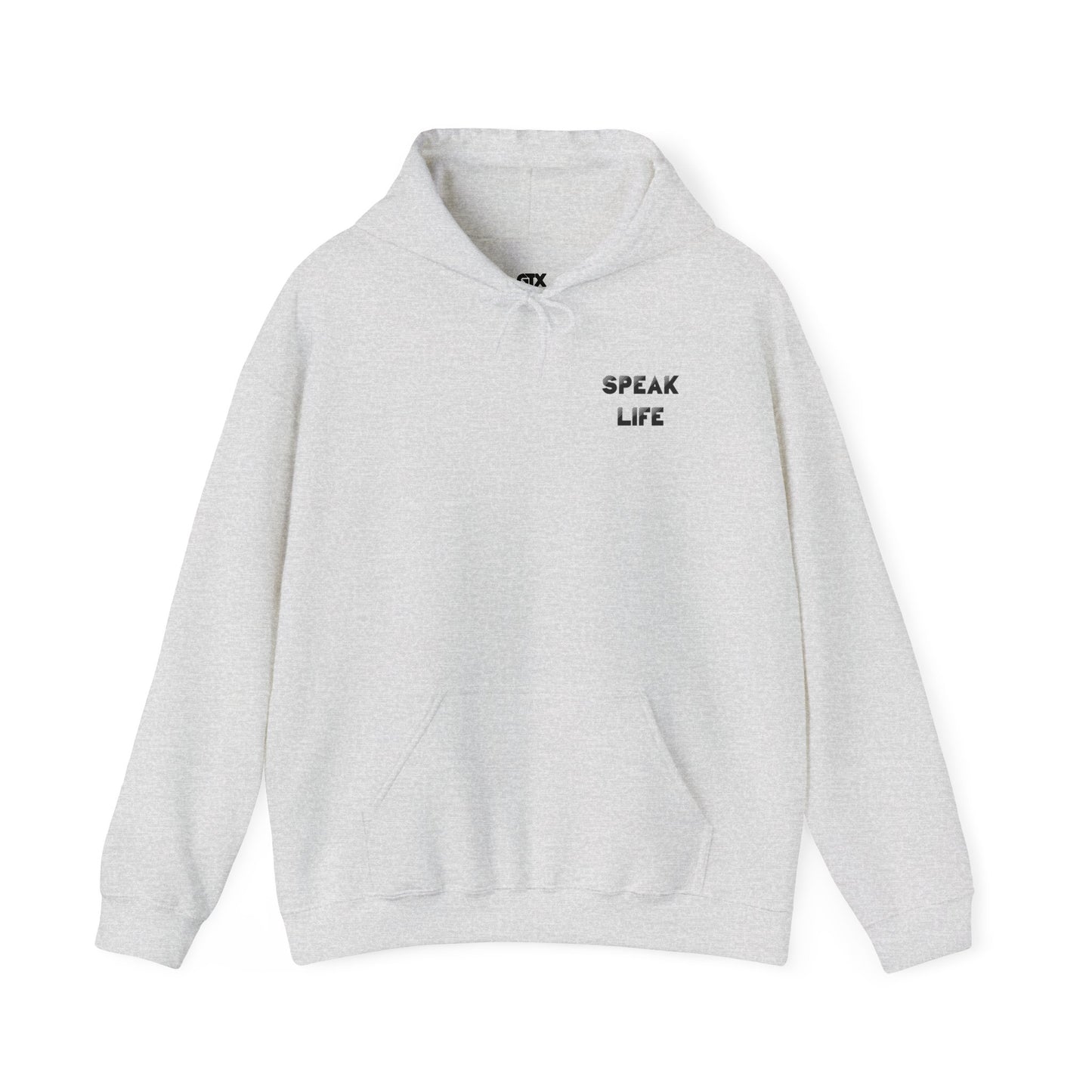 Inspirational Hoodie - Speak Life Sweatshirt for Positivity and Motivation