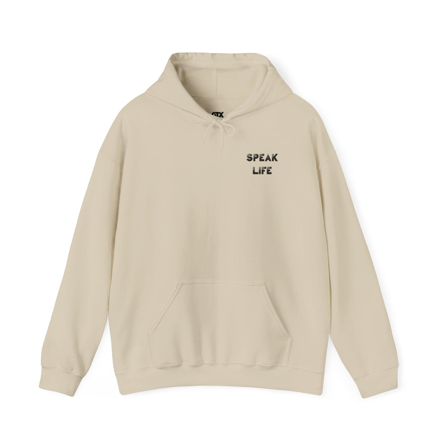 Inspirational Hoodie - Speak Life Sweatshirt for Positivity and Motivation