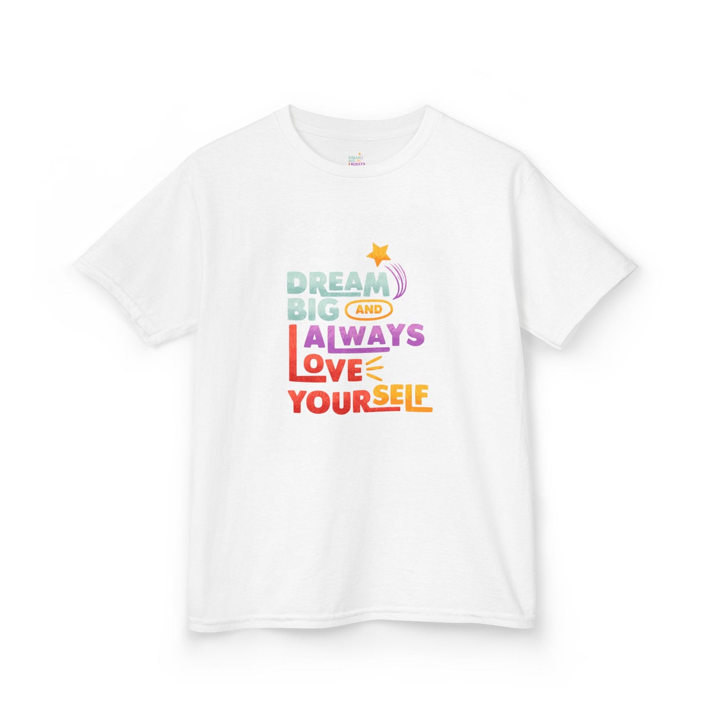 Kids Dream Big Tee - Inspire Confidence & Self-Love