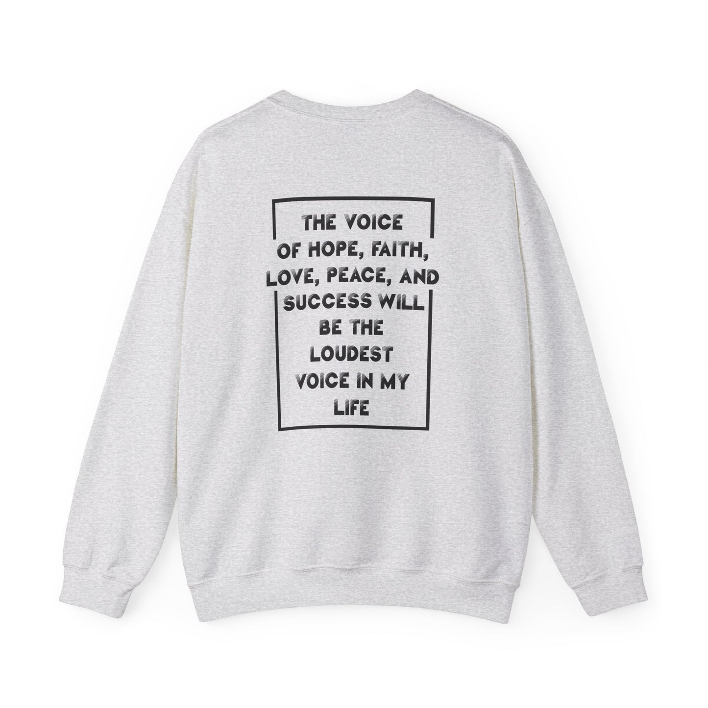 Inspirational Crewneck Sweatshirt - Speak Life Design