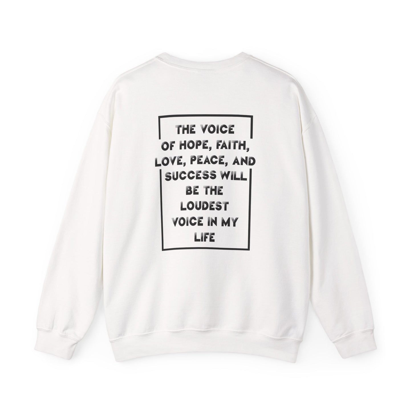 Inspirational Crewneck Sweatshirt - Speak Life Design