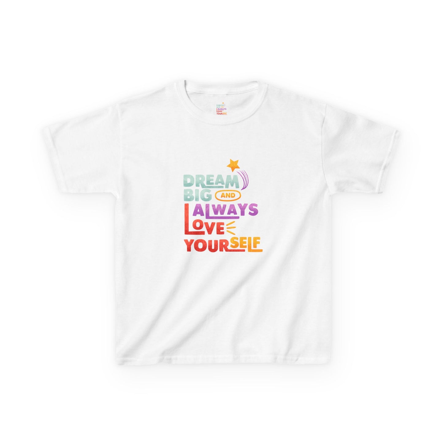 Kids Dream Big Tee - Inspire Confidence & Self-Love